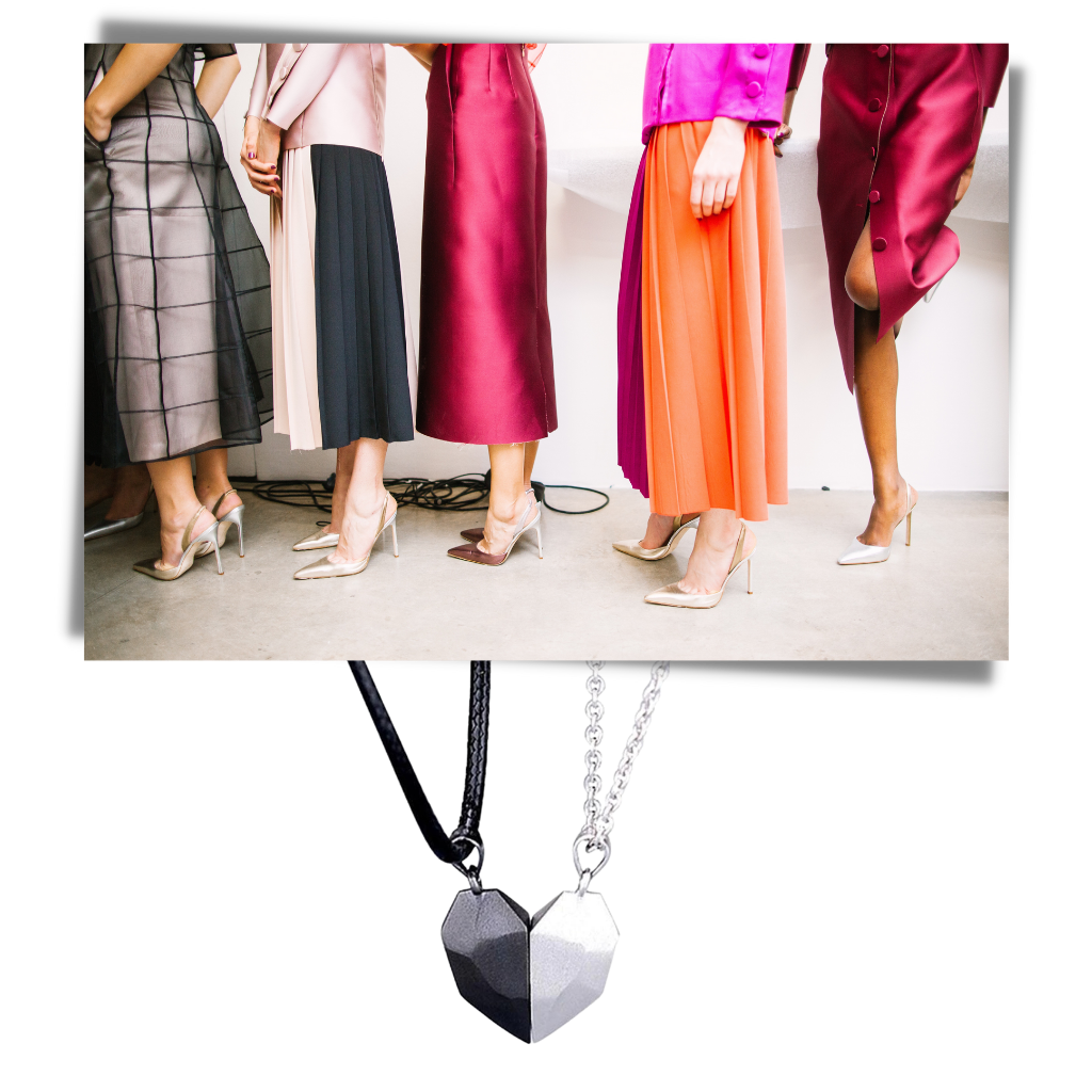 Ein Paar magnetische Halsketten - Passt zu den meisten Outfits - Ozerty