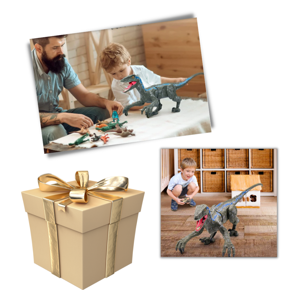 Dinosauro giocattolo telecomandato - Grande idea regalo - Ozerty