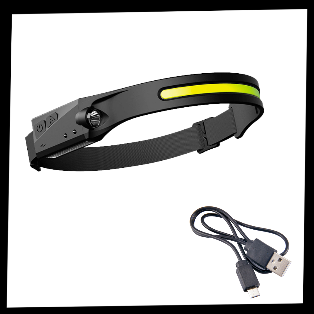 Rechargeable LED Headlamp - Package - 