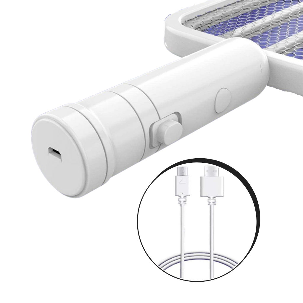 Laddningsbar USB LED Elektrisk myggfångare - Laddningsbart batteri - Ozerty