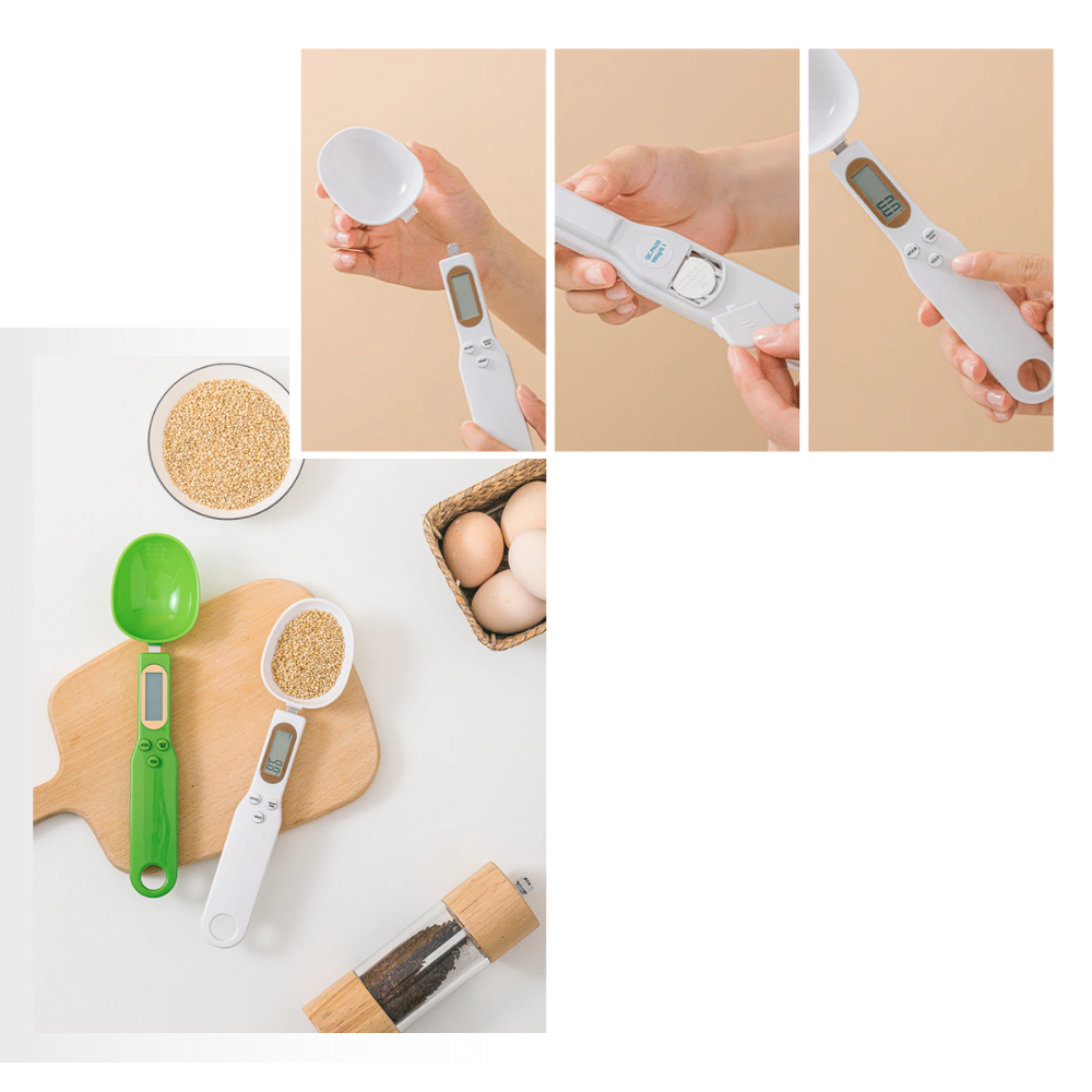 Measuring Scale Spoon with LCD Display - Intelligent Power Saving - 