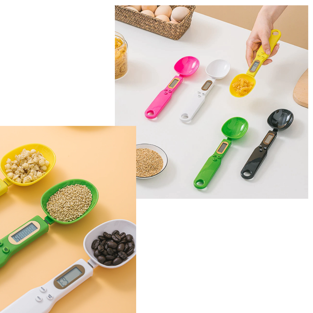 Measuring Scale Spoon with LCD Display - Easy to Use - 