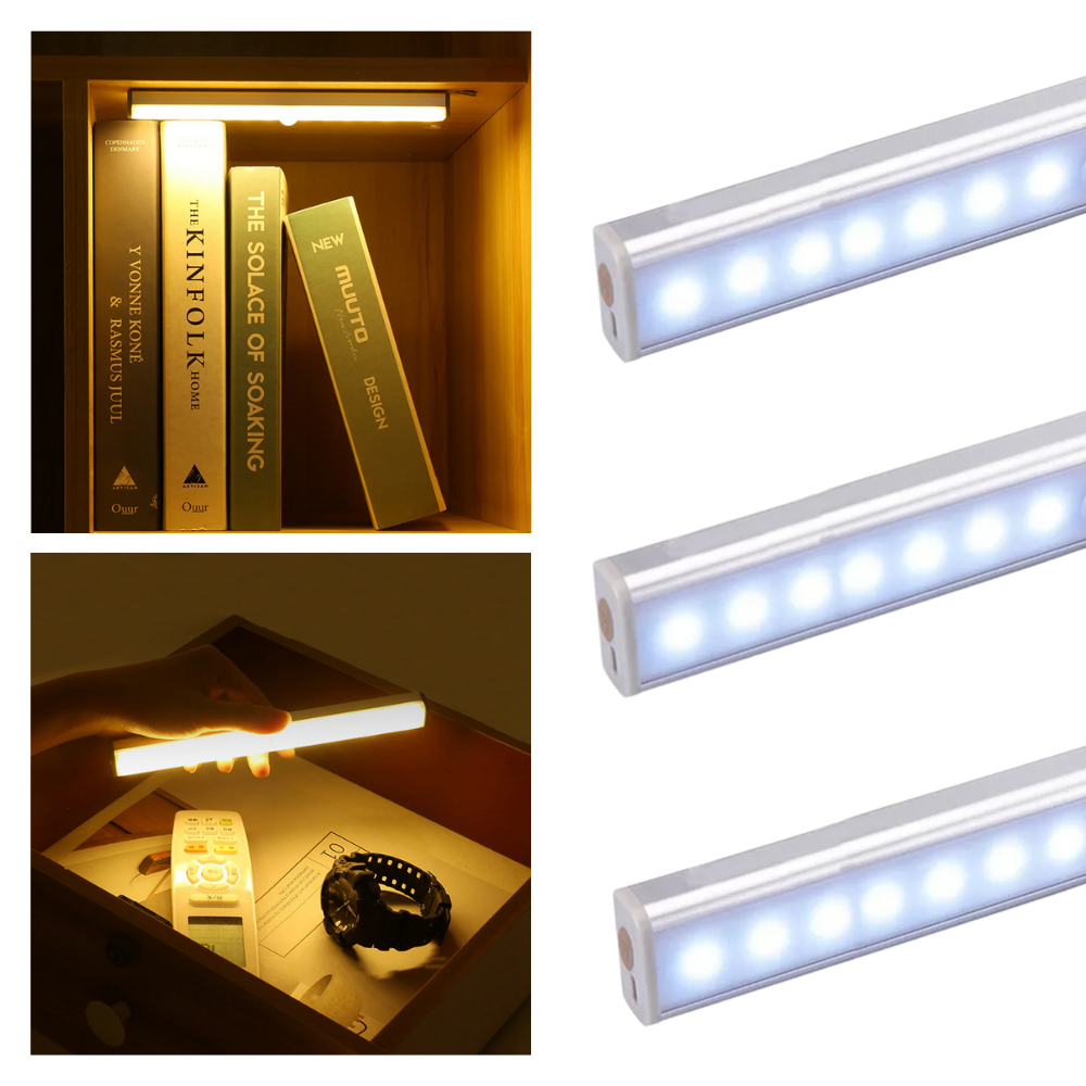 Sensore di movimento magnetico luce LED - Ultra luminoso - Ozerty