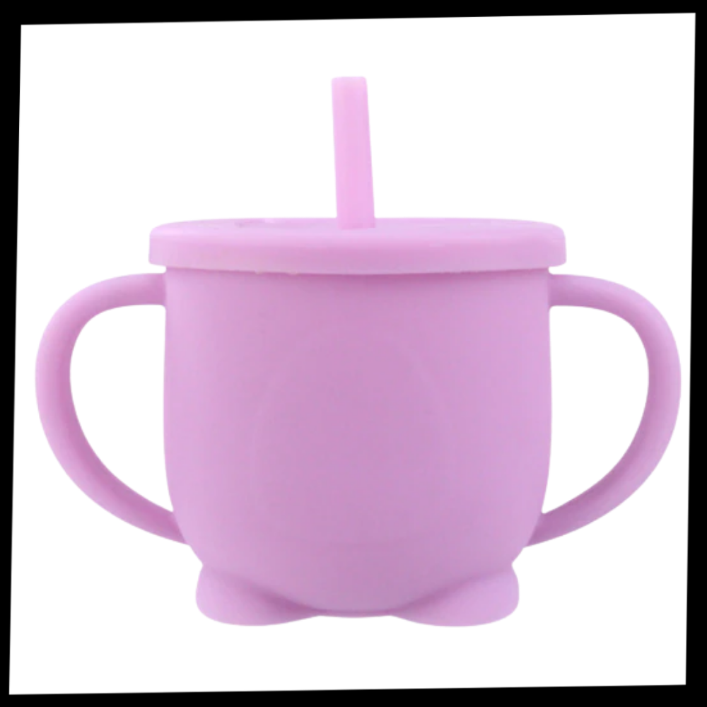 Tasse à bec en silicone pour bébés - Package - Ozerty