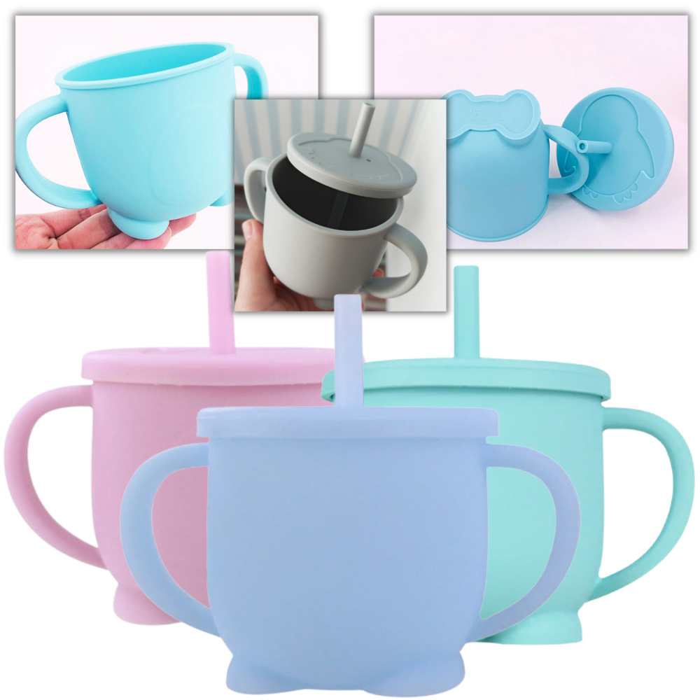 Tasse à bec en silicone pour bébés - Ozerty