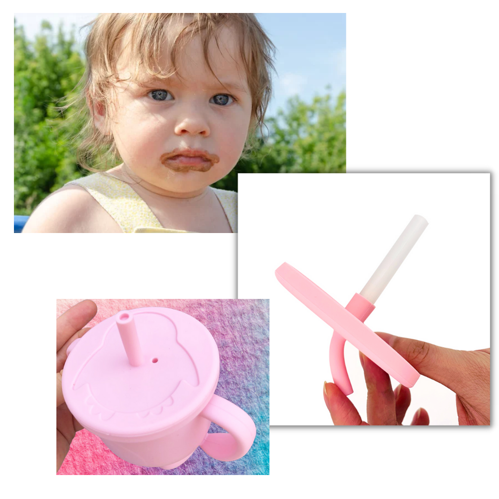 Silicone sippy cup for babies - Silicone sippy cup - Ozerty