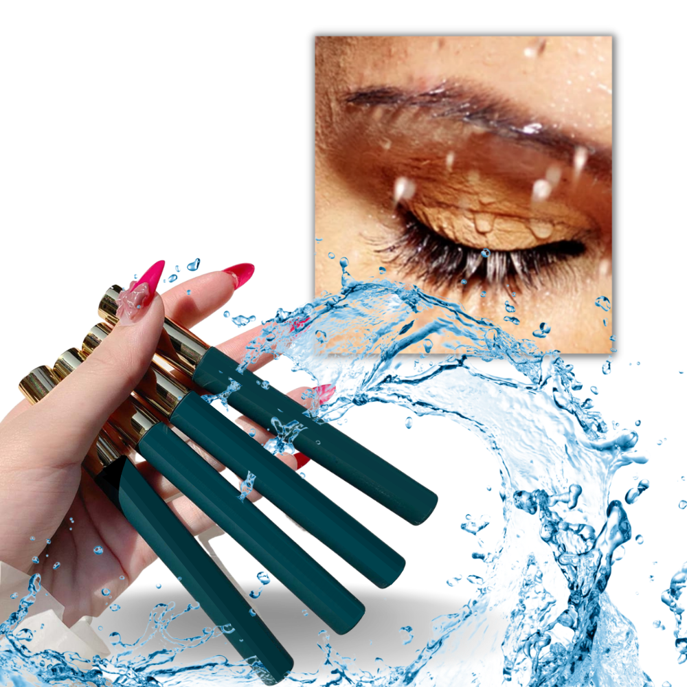 Mascara résistant à l'eau de couleur magique  - Résistant à l'eau, application durable - Ozerty