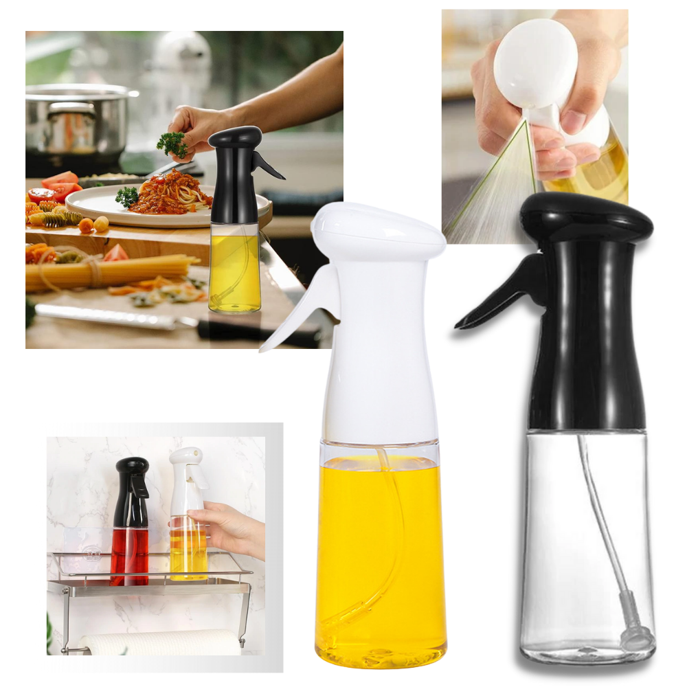 Air Pressure Oil Spray Bottle │ Kitchen Oil Bottle │ Spray Bottle - 