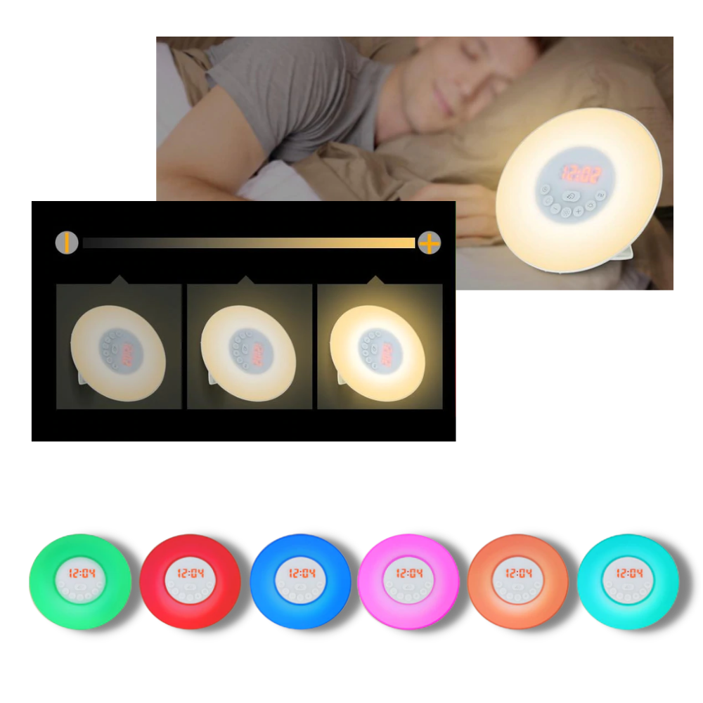 Sunrise Alarm Clock - Multiple Light Modes - 