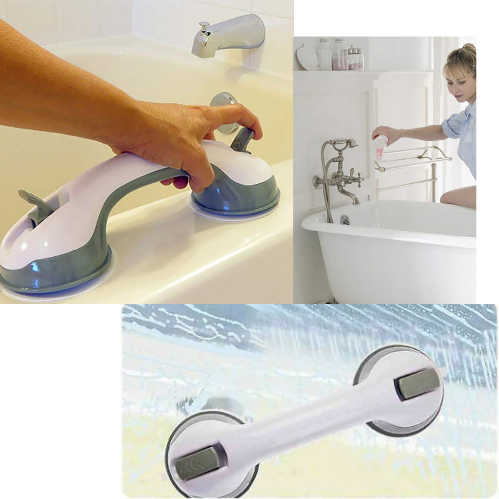 Bath & Shower Grab Bar - Easy to clean -