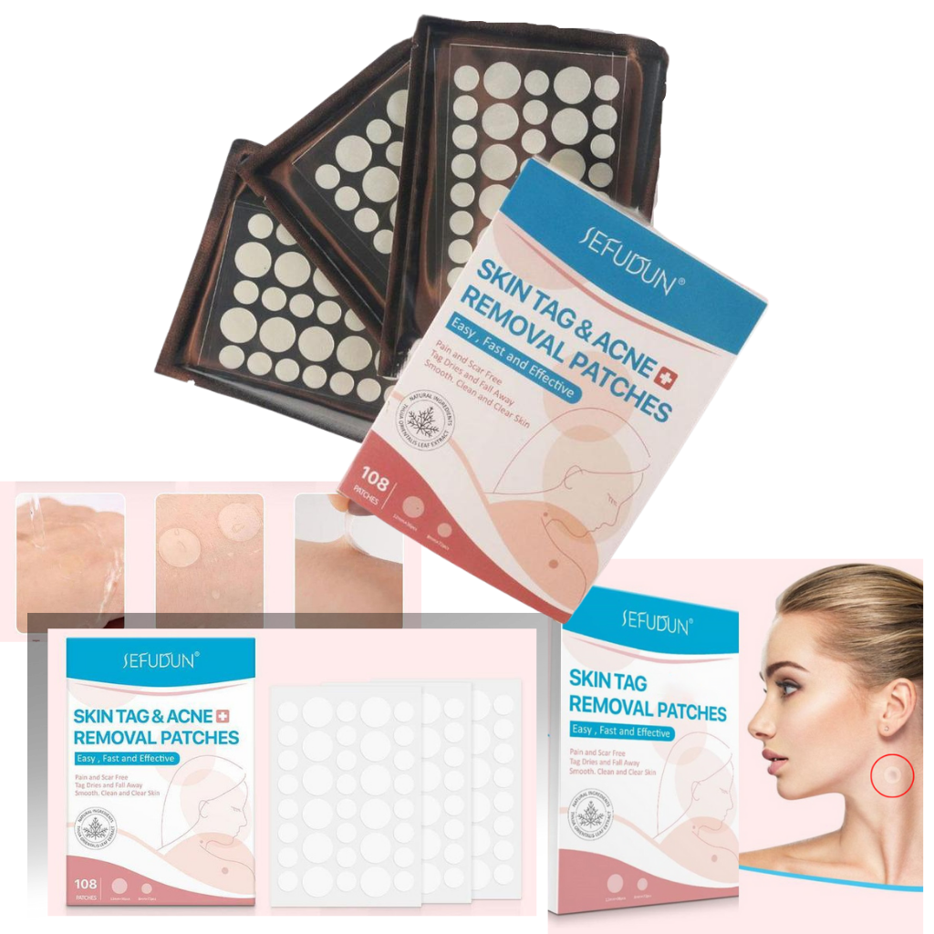 Haut Tag Entfernung Behandlung Pflaster │ Kosmetik Pflaster Hautpflege │ Hautpflaster - Ozerty