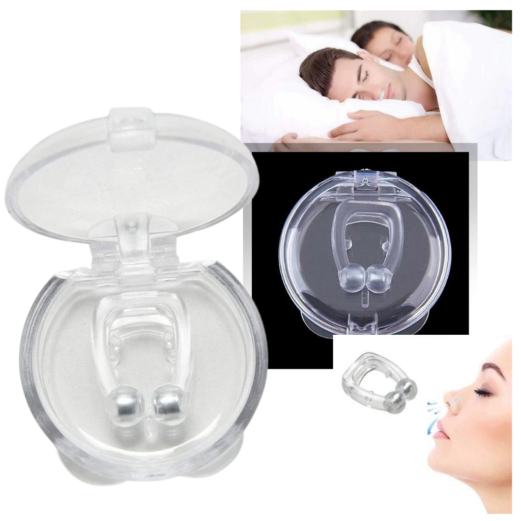 Stop Snoring Device Nose Clip │ Mini snoring stopper │ Nose plug - 