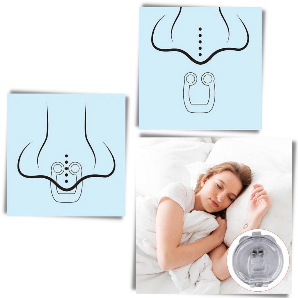 Nose plug to stop snoring - Ergonomic design - 