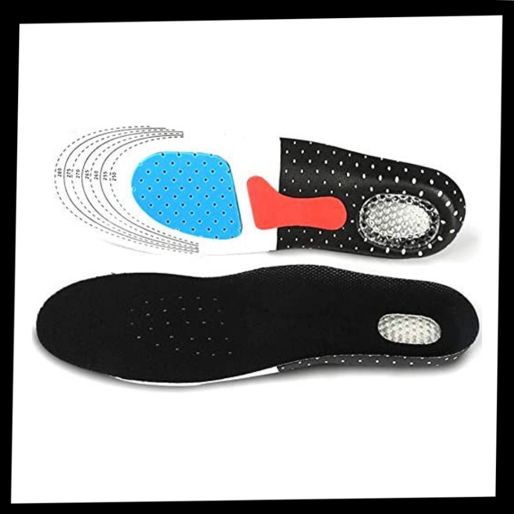 Unisex Gel Insoles for Running Shoes - Package - Ozerty