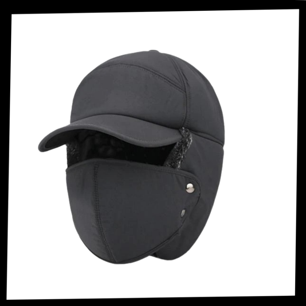 Cappello antivento unisex per la protezione delle orecchie e del viso - Package - Ozerty