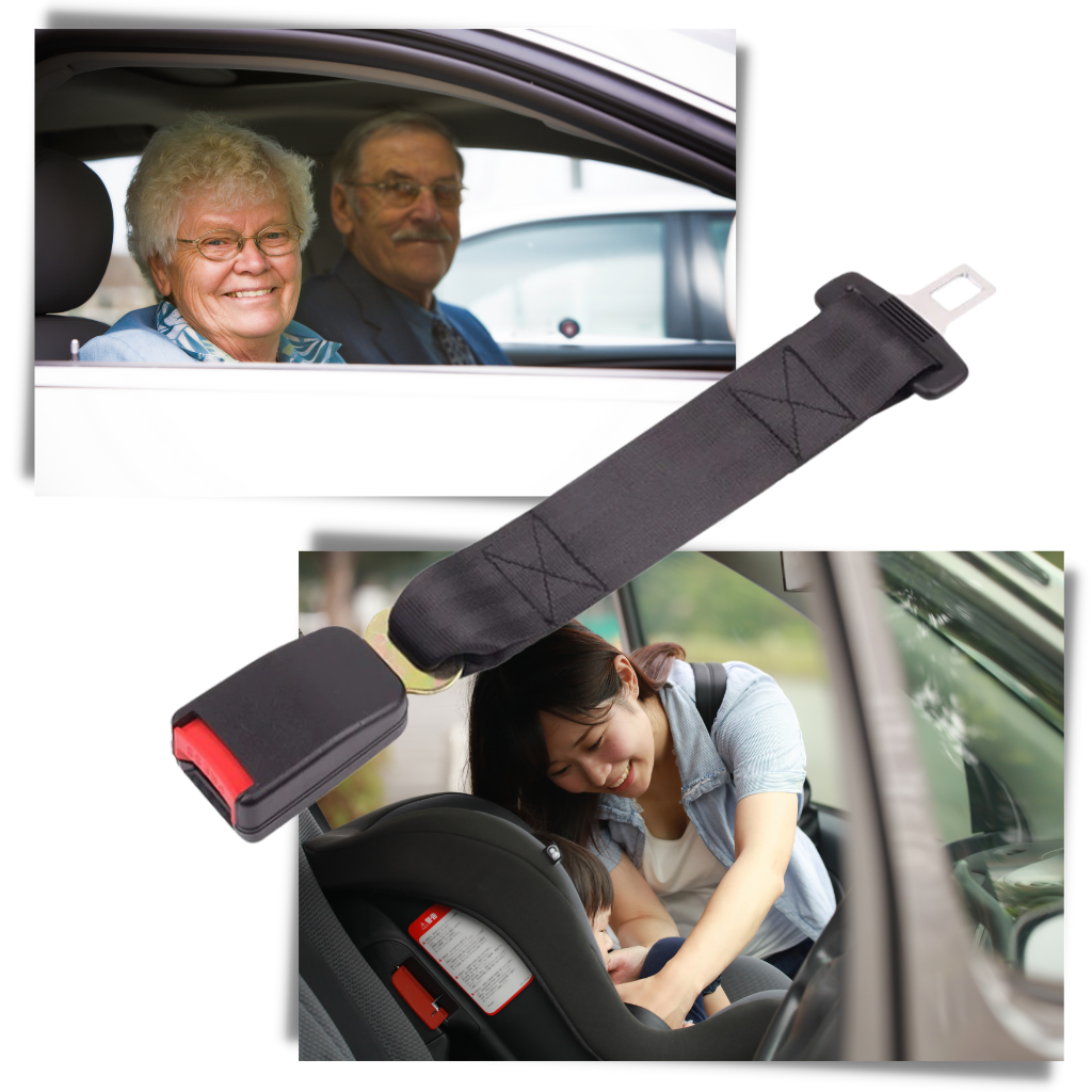 Universal Safety Belt Extender - Versatile Belt Extender - 