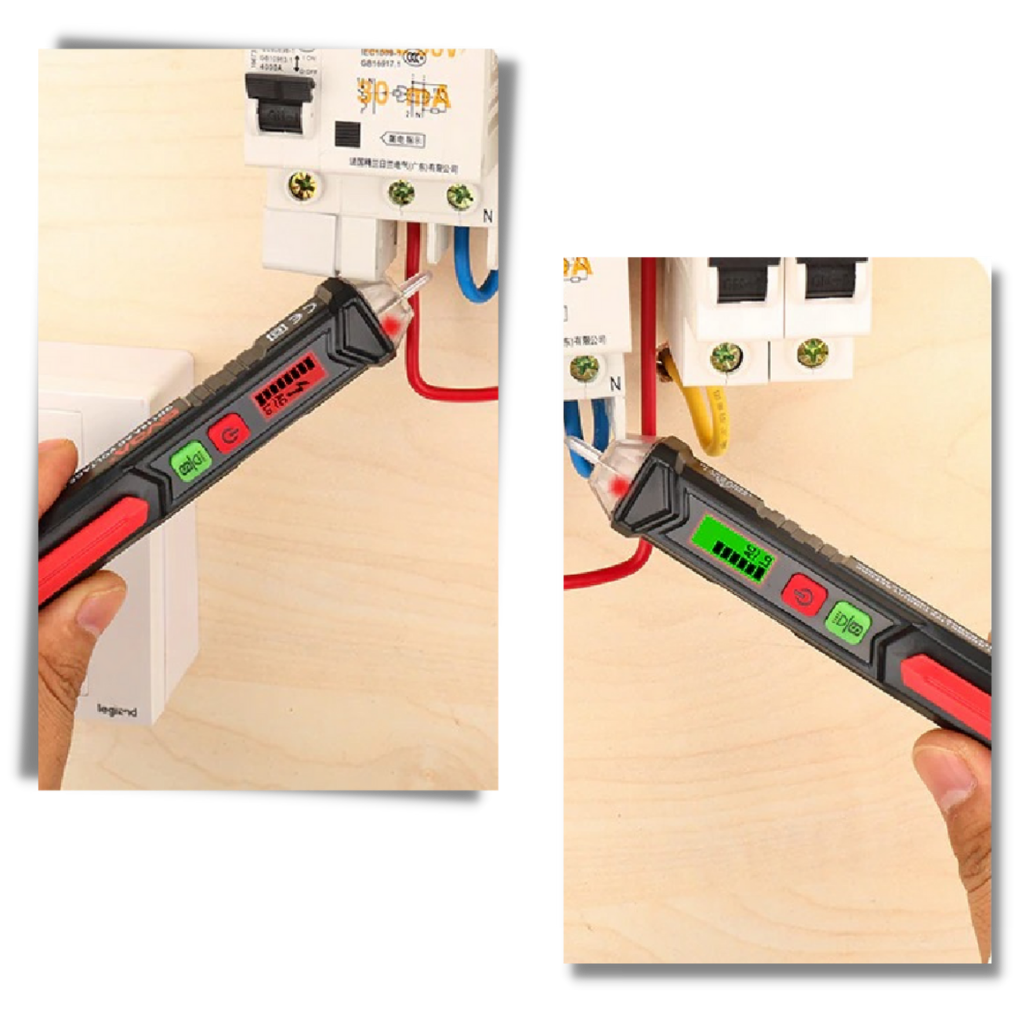 Stylo de mesure de la tension - Détection de la ligne zéro et du FireWire - Ozerty