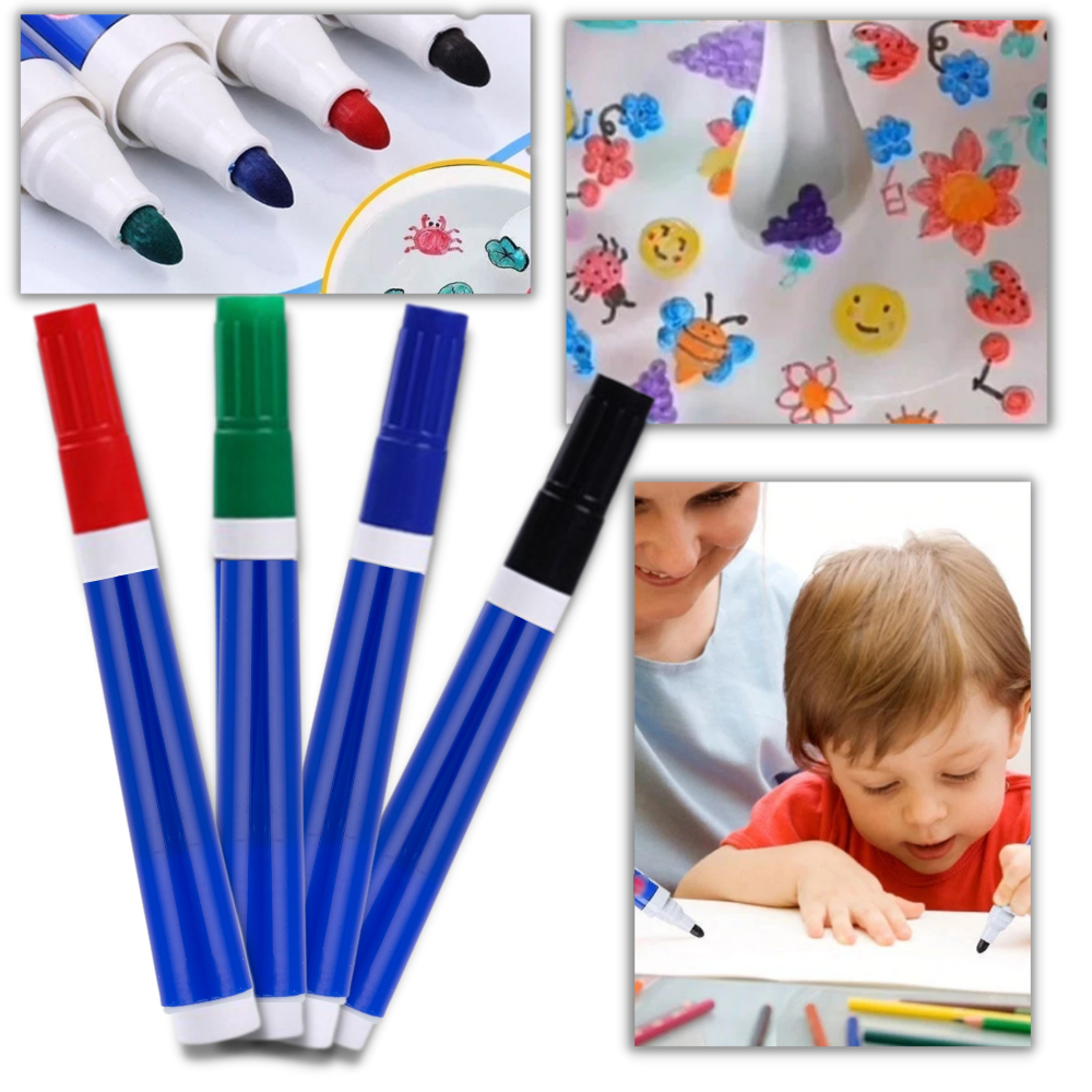 Magisk vattenmålning │ Vattenritning pedagogisk leksak │ Montessori pedagogiska ritleksaker - Ozerty