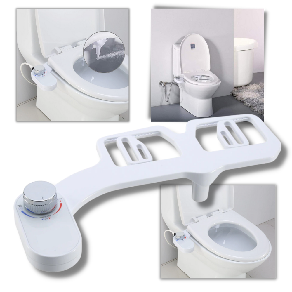Toalettbidé-system - toalettfäste med färskvatten - vattenbidé-system - vattentoalett japansk fäste - Ozerty