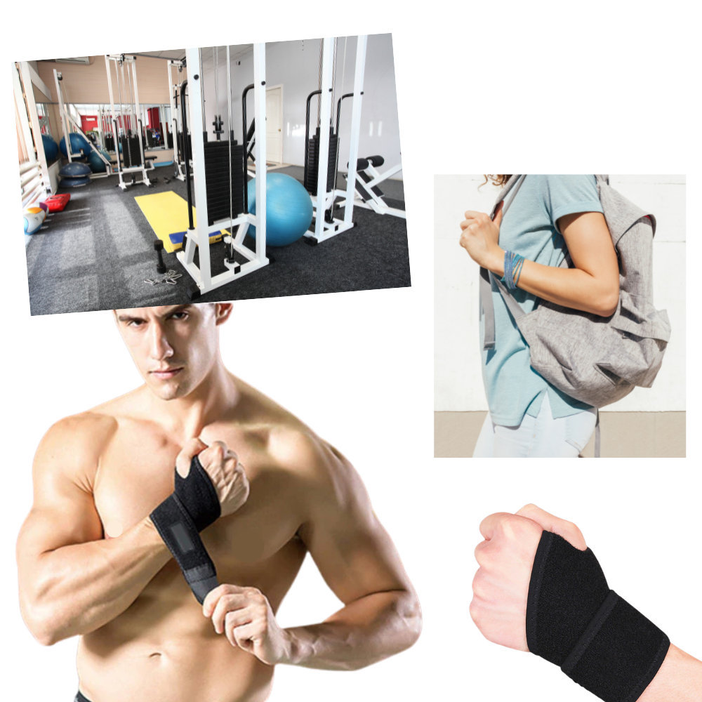 Breathable Professional Wrist Wrap - Compact and Washable - 