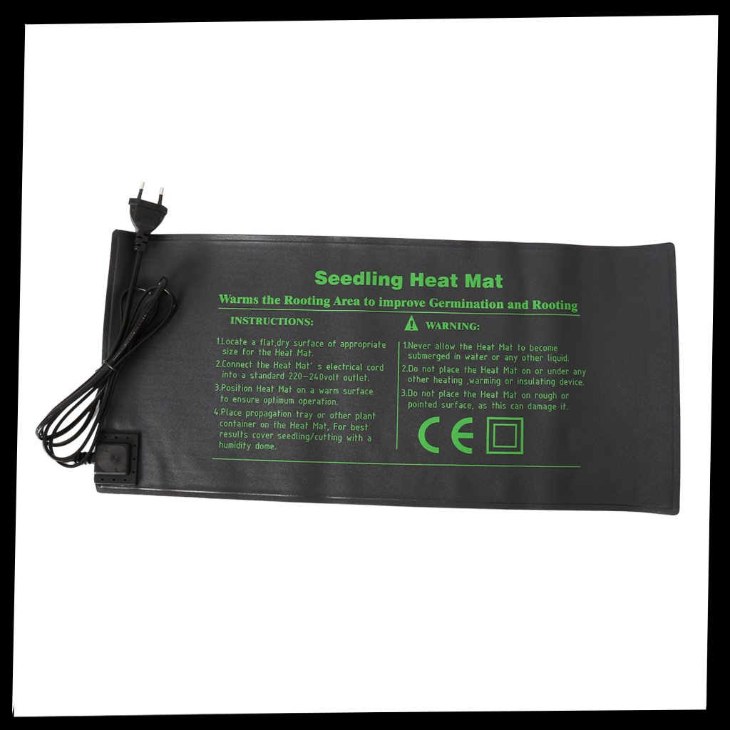Waterproof Seedling Heat Mat 24x52cm - Package - Ozerty