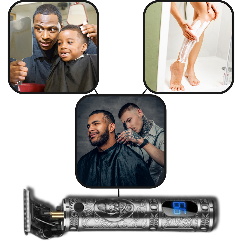 Rechargeable barber hair clipper - For all type of hair - Ozerty