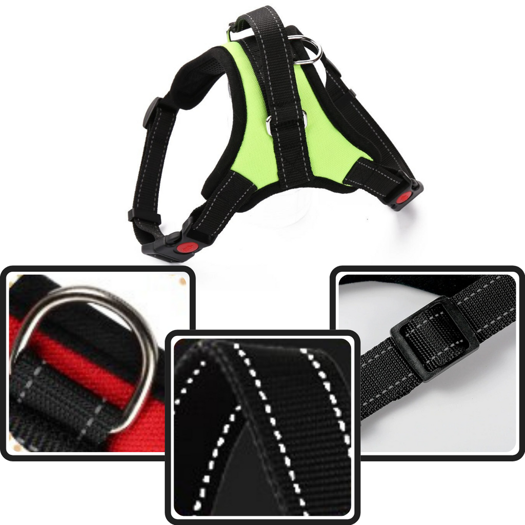 Reflective Adjustable saddle Dog Harness - BETTER CONTROL
 - Ozerty