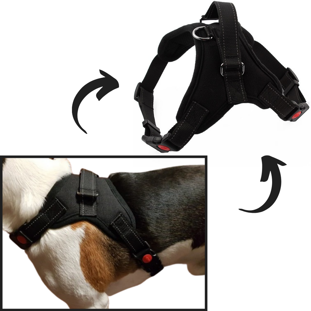 Reflective Adjustable saddle Dog Harness - NO-CHOKE DOG HARNESS
 - Ozerty