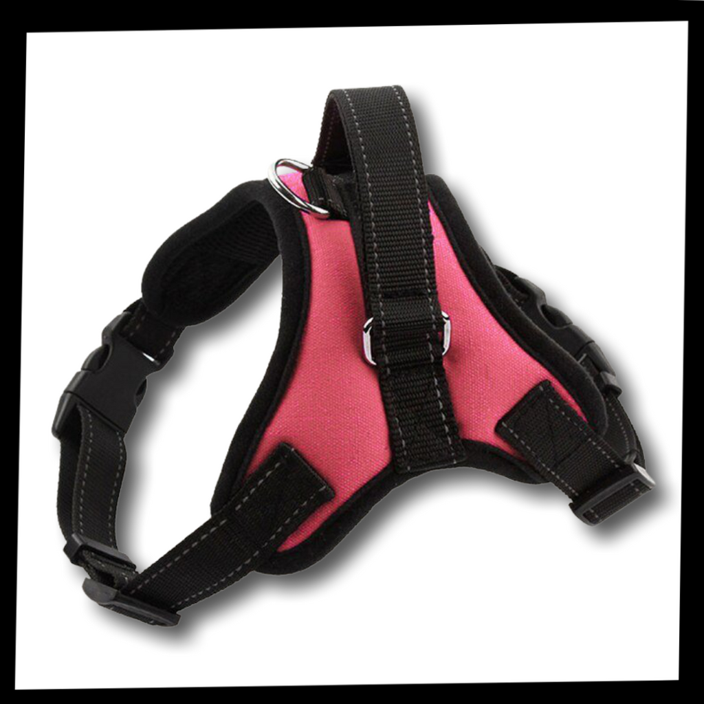 Reflective Adjustable saddle Dog Harness - Package - Ozerty