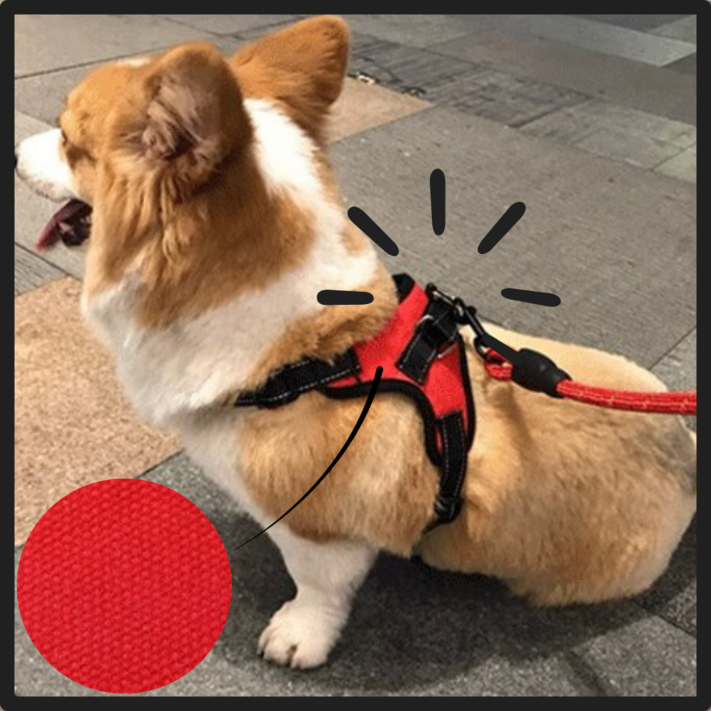 Reflective Adjustable saddle Dog Harness - REFLECTIVE DOG ACCESSORY - Ozerty