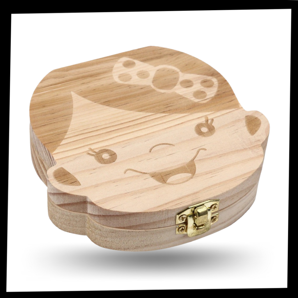 Wooden Baby Teeth Box - Product content - Ozerty