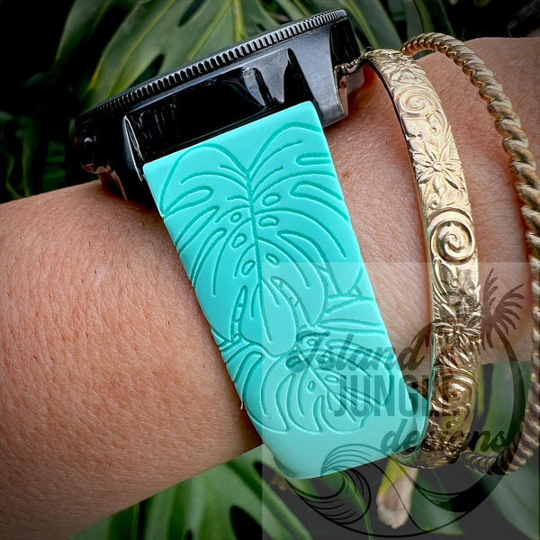 Jungle Canopy Silicone Watch Band Compatible with Series 1-8, SE & Ult –  Island Jungle Designs