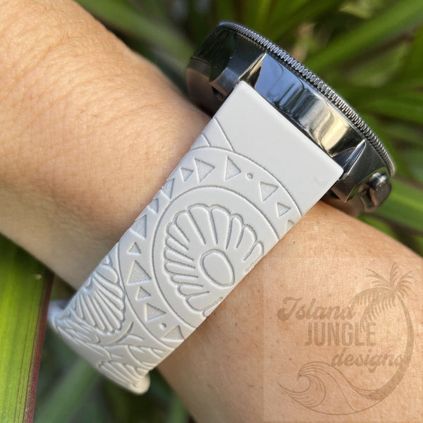 Tribal Silicone Watch Band Compatible with Series 1-9, SE & Ultra – Island  Jungle Designs