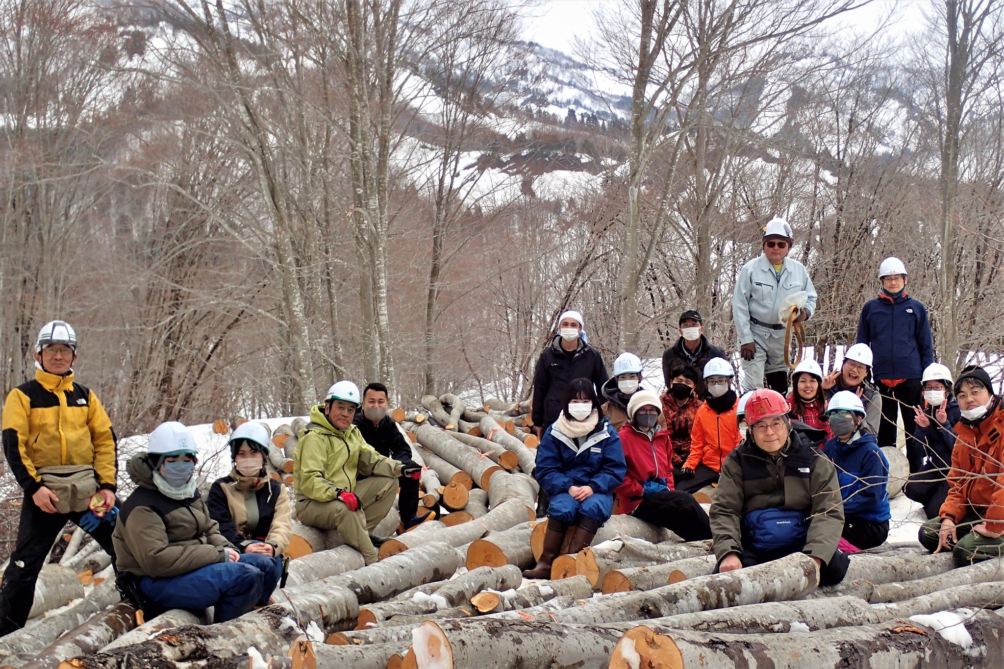 Volunteer group photo