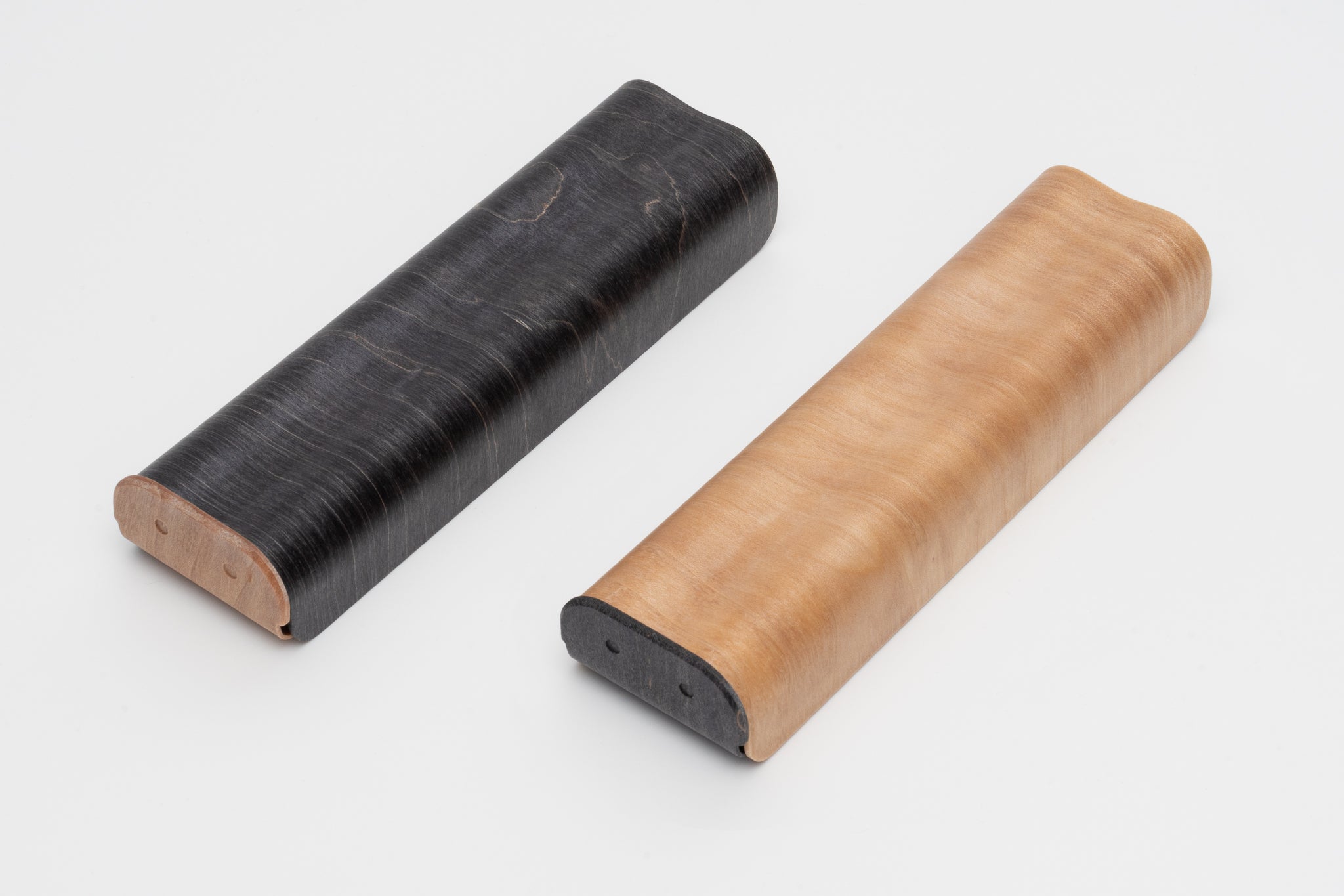 Storio's beautiful bentwood fountain pen case for two