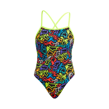 Funkita Feline Fiesta Swimsuit Multicolor