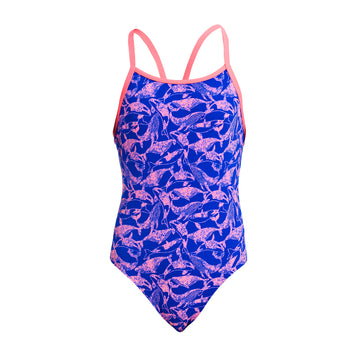 Funkita Sports Swim Bikini Top Blue Bunkers