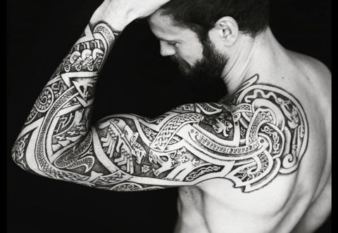 18 Incredible Viking Tattoos (Norse Tattoo Ideas) for Men & Women in 2024