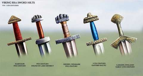 Types d'épées vikings