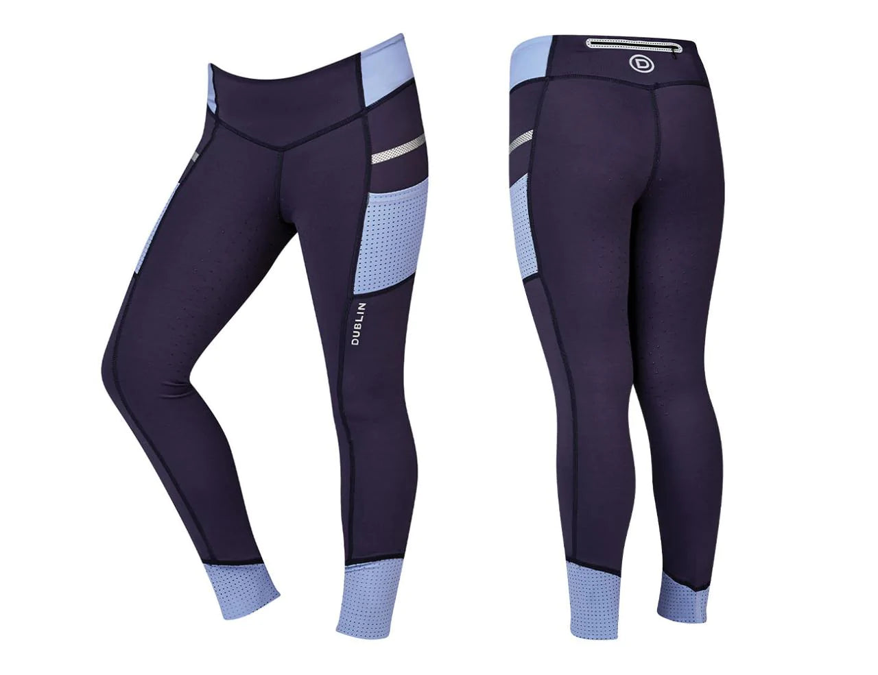 BAS-18-KNP - Power stretch leggings - Navy