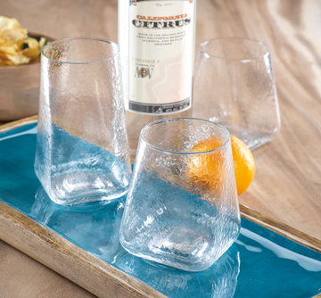 Aperitivo Triangular Drinkware – BlueWater Cowboy Mercantile