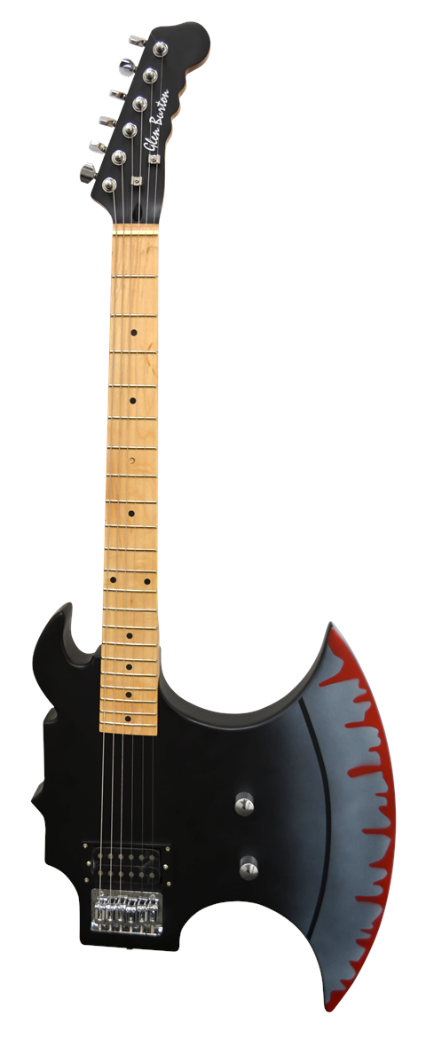 glen burton axe guitar