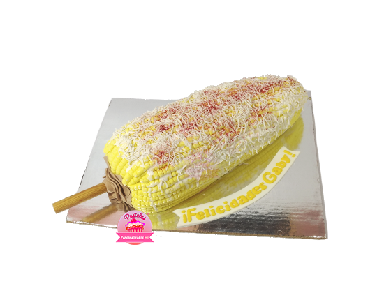 PASTEL 3D ELOTE – Pasteles Personalizados MX