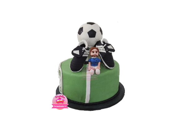 PASTEL FESTEJADO EN CANCHA – Pasteles Personalizados MX