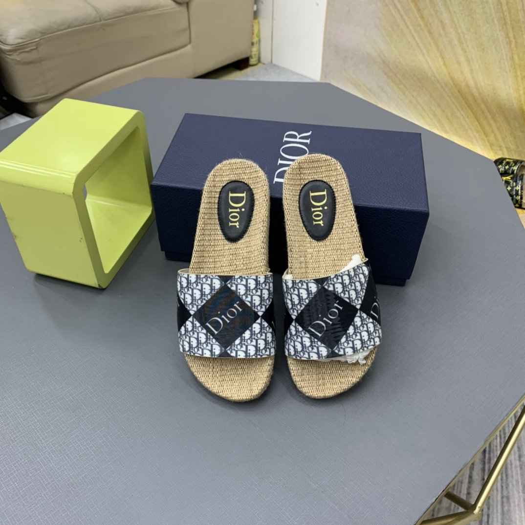 Dior summer new outer wear non-slip slippers shoes