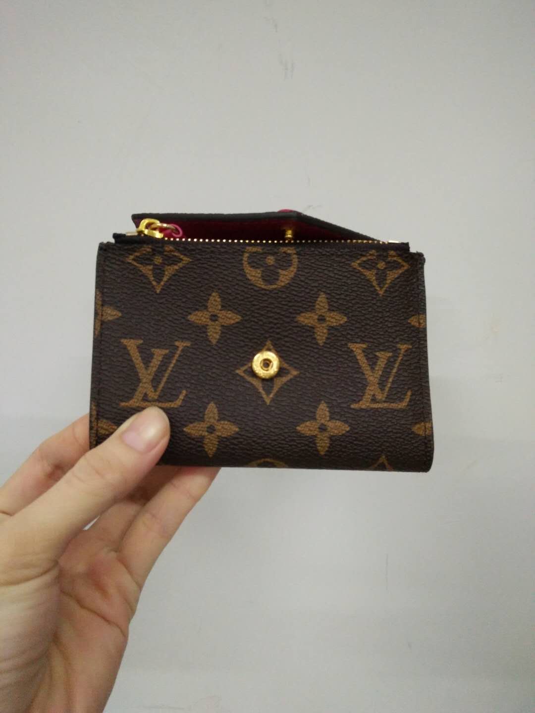 LV Women Shopping Leather Handbag Tote Wallet Bag