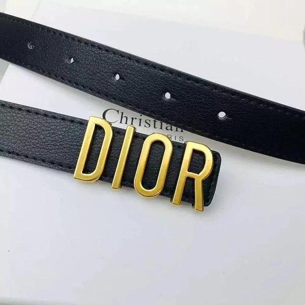 Dior classic letter buckle CD woman belt fashion lady belt