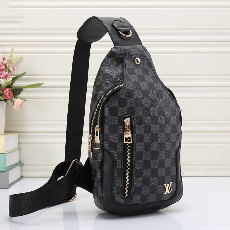 Louis Vuitton LV Woman Men Fashion Leather Chest Bag Crossbody Shoulder Bag Satchel