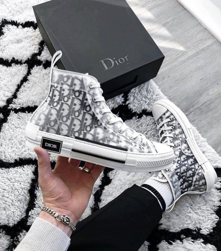 Dior B23 High-Top Sneakers Shoes