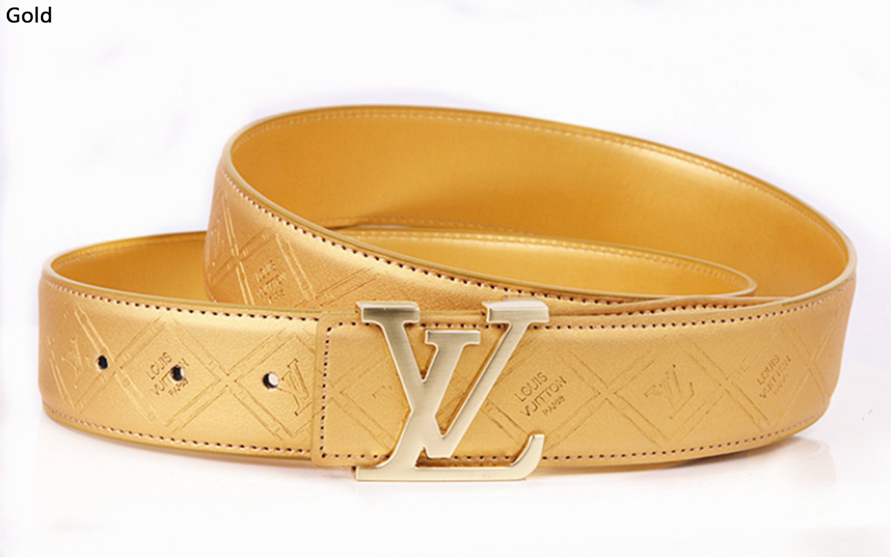 Inseva LV tide brand retro classic letter buckle men and women w